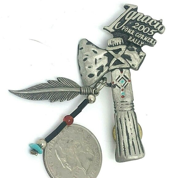 Ignacio Colorado 2005 Four Corners Bike Rally Silver Motorcycle Hat Vest… - Picture 3 of 7